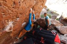 Bouldering in Hueco Tanks on 12/14/2019 with Blue Lizard Climbing and Yoga

Filename: SRM_20191214_1231290.jpg
Aperture: f/5.0
Shutter Speed: 1/250
Body: Canon EOS-1D Mark II
Lens: Canon EF 16-35mm f/2.8 L