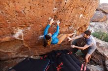 Bouldering in Hueco Tanks on 12/14/2019 with Blue Lizard Climbing and Yoga

Filename: SRM_20191214_1238500.jpg
Aperture: f/5.0
Shutter Speed: 1/250
Body: Canon EOS-1D Mark II
Lens: Canon EF 16-35mm f/2.8 L