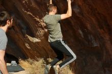 Bouldering in Hueco Tanks on 12/14/2019 with Blue Lizard Climbing and Yoga

Filename: SRM_20191214_1335230.jpg
Aperture: f/8.0
Shutter Speed: 1/250
Body: Canon EOS-1D Mark II
Lens: Canon EF 50mm f/1.8 II
