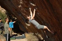 Bouldering in Hueco Tanks on 12/14/2019 with Blue Lizard Climbing and Yoga

Filename: SRM_20191214_1336040.jpg
Aperture: f/4.0
Shutter Speed: 1/500
Body: Canon EOS-1D Mark II
Lens: Canon EF 50mm f/1.8 II