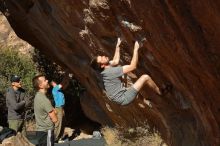 Bouldering in Hueco Tanks on 12/14/2019 with Blue Lizard Climbing and Yoga

Filename: SRM_20191214_1336090.jpg
Aperture: f/4.0
Shutter Speed: 1/500
Body: Canon EOS-1D Mark II
Lens: Canon EF 50mm f/1.8 II