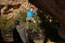 Bouldering in Hueco Tanks on 12/14/2019 with Blue Lizard Climbing and Yoga

Filename: SRM_20191214_1336290.jpg
Aperture: f/4.5
Shutter Speed: 1/500
Body: Canon EOS-1D Mark II
Lens: Canon EF 50mm f/1.8 II