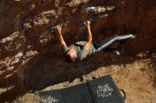 Bouldering in Hueco Tanks on 12/14/2019 with Blue Lizard Climbing and Yoga

Filename: SRM_20191214_1338011.jpg
Aperture: f/4.5
Shutter Speed: 1/500
Body: Canon EOS-1D Mark II
Lens: Canon EF 50mm f/1.8 II