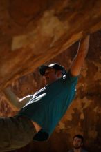 Bouldering in Hueco Tanks on 12/14/2019 with Blue Lizard Climbing and Yoga

Filename: SRM_20191214_1345020.jpg
Aperture: f/1.8
Shutter Speed: 1/500
Body: Canon EOS-1D Mark II
Lens: Canon EF 50mm f/1.8 II