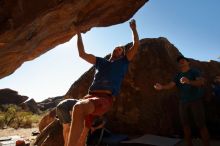 Bouldering in Hueco Tanks on 12/14/2019 with Blue Lizard Climbing and Yoga

Filename: SRM_20191214_1346500.jpg
Aperture: f/7.1
Shutter Speed: 1/500
Body: Canon EOS-1D Mark II
Lens: Canon EF 16-35mm f/2.8 L