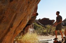 Bouldering in Hueco Tanks on 12/14/2019 with Blue Lizard Climbing and Yoga

Filename: SRM_20191214_1349130.jpg
Aperture: f/9.0
Shutter Speed: 1/500
Body: Canon EOS-1D Mark II
Lens: Canon EF 16-35mm f/2.8 L