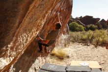 Bouldering in Hueco Tanks on 12/14/2019 with Blue Lizard Climbing and Yoga

Filename: SRM_20191214_1349480.jpg
Aperture: f/7.1
Shutter Speed: 1/500
Body: Canon EOS-1D Mark II
Lens: Canon EF 16-35mm f/2.8 L