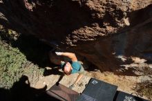 Bouldering in Hueco Tanks on 12/14/2019 with Blue Lizard Climbing and Yoga

Filename: SRM_20191214_1400310.jpg
Aperture: f/10.0
Shutter Speed: 1/500
Body: Canon EOS-1D Mark II
Lens: Canon EF 16-35mm f/2.8 L