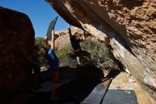 Bouldering in Hueco Tanks on 12/14/2019 with Blue Lizard Climbing and Yoga

Filename: SRM_20191214_1410051.jpg
Aperture: f/7.1
Shutter Speed: 1/500
Body: Canon EOS-1D Mark II
Lens: Canon EF 16-35mm f/2.8 L
