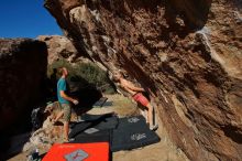 Bouldering in Hueco Tanks on 12/14/2019 with Blue Lizard Climbing and Yoga

Filename: SRM_20191214_1412480.jpg
Aperture: f/10.0
Shutter Speed: 1/500
Body: Canon EOS-1D Mark II
Lens: Canon EF 16-35mm f/2.8 L