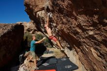 Bouldering in Hueco Tanks on 12/14/2019 with Blue Lizard Climbing and Yoga

Filename: SRM_20191214_1413010.jpg
Aperture: f/9.0
Shutter Speed: 1/500
Body: Canon EOS-1D Mark II
Lens: Canon EF 16-35mm f/2.8 L