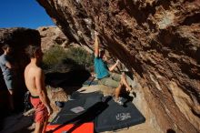 Bouldering in Hueco Tanks on 12/14/2019 with Blue Lizard Climbing and Yoga

Filename: SRM_20191214_1414400.jpg
Aperture: f/9.0
Shutter Speed: 1/500
Body: Canon EOS-1D Mark II
Lens: Canon EF 16-35mm f/2.8 L