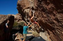 Bouldering in Hueco Tanks on 12/14/2019 with Blue Lizard Climbing and Yoga

Filename: SRM_20191214_1416140.jpg
Aperture: f/9.0
Shutter Speed: 1/500
Body: Canon EOS-1D Mark II
Lens: Canon EF 16-35mm f/2.8 L