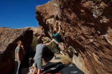 Bouldering in Hueco Tanks on 12/14/2019 with Blue Lizard Climbing and Yoga

Filename: SRM_20191214_1418320.jpg
Aperture: f/9.0
Shutter Speed: 1/500
Body: Canon EOS-1D Mark II
Lens: Canon EF 16-35mm f/2.8 L