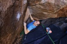 Bouldering in Hueco Tanks on 12/14/2019 with Blue Lizard Climbing and Yoga

Filename: SRM_20191214_1531260.jpg
Aperture: f/3.5
Shutter Speed: 1/250
Body: Canon EOS-1D Mark II
Lens: Canon EF 16-35mm f/2.8 L