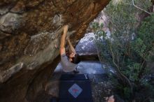 Bouldering in Hueco Tanks on 12/14/2019 with Blue Lizard Climbing and Yoga

Filename: SRM_20191214_1532030.jpg
Aperture: f/3.2
Shutter Speed: 1/250
Body: Canon EOS-1D Mark II
Lens: Canon EF 16-35mm f/2.8 L