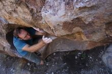 Bouldering in Hueco Tanks on 12/14/2019 with Blue Lizard Climbing and Yoga

Filename: SRM_20191214_1549390.jpg
Aperture: f/5.0
Shutter Speed: 1/250
Body: Canon EOS-1D Mark II
Lens: Canon EF 16-35mm f/2.8 L