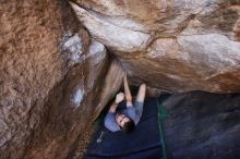 Bouldering in Hueco Tanks on 12/14/2019 with Blue Lizard Climbing and Yoga

Filename: SRM_20191214_1626490.jpg
Aperture: f/4.5
Shutter Speed: 1/250
Body: Canon EOS-1D Mark II
Lens: Canon EF 16-35mm f/2.8 L