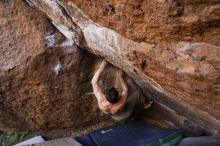 Bouldering in Hueco Tanks on 12/14/2019 with Blue Lizard Climbing and Yoga

Filename: SRM_20191214_1629270.jpg
Aperture: f/4.0
Shutter Speed: 1/250
Body: Canon EOS-1D Mark II
Lens: Canon EF 16-35mm f/2.8 L