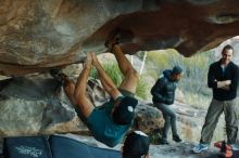 Bouldering in Hueco Tanks on 12/14/2019 with Blue Lizard Climbing and Yoga

Filename: SRM_20191214_1728460.jpg
Aperture: f/4.0
Shutter Speed: 1/250
Body: Canon EOS-1D Mark II
Lens: Canon EF 50mm f/1.8 II