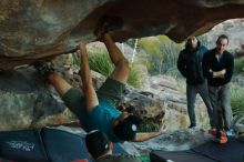 Bouldering in Hueco Tanks on 12/14/2019 with Blue Lizard Climbing and Yoga

Filename: SRM_20191214_1728510.jpg
Aperture: f/5.0
Shutter Speed: 1/250
Body: Canon EOS-1D Mark II
Lens: Canon EF 50mm f/1.8 II