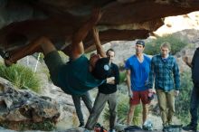 Bouldering in Hueco Tanks on 12/14/2019 with Blue Lizard Climbing and Yoga

Filename: SRM_20191214_1728570.jpg
Aperture: f/5.0
Shutter Speed: 1/250
Body: Canon EOS-1D Mark II
Lens: Canon EF 50mm f/1.8 II