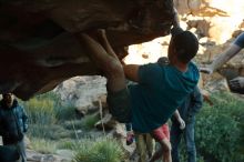 Bouldering in Hueco Tanks on 12/14/2019 with Blue Lizard Climbing and Yoga

Filename: SRM_20191214_1729110.jpg
Aperture: f/5.6
Shutter Speed: 1/250
Body: Canon EOS-1D Mark II
Lens: Canon EF 50mm f/1.8 II