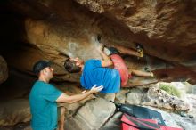 Bouldering in Hueco Tanks on 12/14/2019 with Blue Lizard Climbing and Yoga

Filename: SRM_20191214_1746570.jpg
Aperture: f/3.2
Shutter Speed: 1/200
Body: Canon EOS-1D Mark II
Lens: Canon EF 16-35mm f/2.8 L