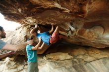 Bouldering in Hueco Tanks on 12/14/2019 with Blue Lizard Climbing and Yoga

Filename: SRM_20191214_1756070.jpg
Aperture: f/2.8
Shutter Speed: 1/200
Body: Canon EOS-1D Mark II
Lens: Canon EF 16-35mm f/2.8 L