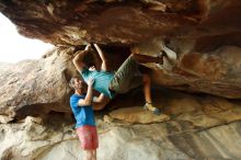 Bouldering in Hueco Tanks on 12/14/2019 with Blue Lizard Climbing and Yoga

Filename: SRM_20191214_1757090.jpg
Aperture: f/3.2
Shutter Speed: 1/200
Body: Canon EOS-1D Mark II
Lens: Canon EF 16-35mm f/2.8 L