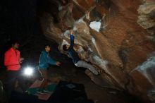 Bouldering in Hueco Tanks on 12/15/2019 with Blue Lizard Climbing and Yoga

Filename: SRM_20191215_1038370.jpg
Aperture: f/8.0
Shutter Speed: 1/250
Body: Canon EOS-1D Mark II
Lens: Canon EF 16-35mm f/2.8 L