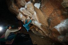 Bouldering in Hueco Tanks on 12/15/2019 with Blue Lizard Climbing and Yoga

Filename: SRM_20191215_1041250.jpg
Aperture: f/8.0
Shutter Speed: 1/250
Body: Canon EOS-1D Mark II
Lens: Canon EF 16-35mm f/2.8 L