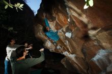 Bouldering in Hueco Tanks on 12/15/2019 with Blue Lizard Climbing and Yoga

Filename: SRM_20191215_1041480.jpg
Aperture: f/8.0
Shutter Speed: 1/250
Body: Canon EOS-1D Mark II
Lens: Canon EF 16-35mm f/2.8 L