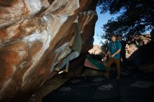 Bouldering in Hueco Tanks on 12/15/2019 with Blue Lizard Climbing and Yoga

Filename: SRM_20191215_1052510.jpg
Aperture: f/8.0
Shutter Speed: 1/250
Body: Canon EOS-1D Mark II
Lens: Canon EF 16-35mm f/2.8 L