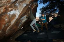 Bouldering in Hueco Tanks on 12/15/2019 with Blue Lizard Climbing and Yoga

Filename: SRM_20191215_1053130.jpg
Aperture: f/8.0
Shutter Speed: 1/250
Body: Canon EOS-1D Mark II
Lens: Canon EF 16-35mm f/2.8 L