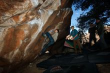 Bouldering in Hueco Tanks on 12/15/2019 with Blue Lizard Climbing and Yoga

Filename: SRM_20191215_1054290.jpg
Aperture: f/8.0
Shutter Speed: 1/250
Body: Canon EOS-1D Mark II
Lens: Canon EF 16-35mm f/2.8 L