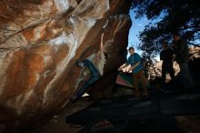 Bouldering in Hueco Tanks on 12/15/2019 with Blue Lizard Climbing and Yoga

Filename: SRM_20191215_1054300.jpg
Aperture: f/8.0
Shutter Speed: 1/250
Body: Canon EOS-1D Mark II
Lens: Canon EF 16-35mm f/2.8 L