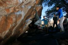 Bouldering in Hueco Tanks on 12/15/2019 with Blue Lizard Climbing and Yoga

Filename: SRM_20191215_1054501.jpg
Aperture: f/8.0
Shutter Speed: 1/250
Body: Canon EOS-1D Mark II
Lens: Canon EF 16-35mm f/2.8 L
