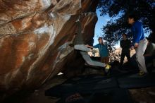 Bouldering in Hueco Tanks on 12/15/2019 with Blue Lizard Climbing and Yoga

Filename: SRM_20191215_1054510.jpg
Aperture: f/8.0
Shutter Speed: 1/250
Body: Canon EOS-1D Mark II
Lens: Canon EF 16-35mm f/2.8 L