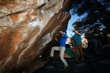 Bouldering in Hueco Tanks on 12/15/2019 with Blue Lizard Climbing and Yoga

Filename: SRM_20191215_1056280.jpg
Aperture: f/8.0
Shutter Speed: 1/250
Body: Canon EOS-1D Mark II
Lens: Canon EF 16-35mm f/2.8 L