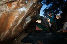 Bouldering in Hueco Tanks on 12/15/2019 with Blue Lizard Climbing and Yoga

Filename: SRM_20191215_1058580.jpg
Aperture: f/8.0
Shutter Speed: 1/250
Body: Canon EOS-1D Mark II
Lens: Canon EF 16-35mm f/2.8 L