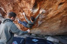 Bouldering in Hueco Tanks on 12/15/2019 with Blue Lizard Climbing and Yoga

Filename: SRM_20191215_1151520.jpg
Aperture: f/4.0
Shutter Speed: 1/250
Body: Canon EOS-1D Mark II
Lens: Canon EF 16-35mm f/2.8 L