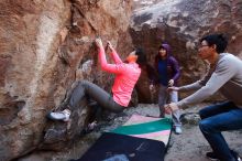 Bouldering in Hueco Tanks on 12/15/2019 with Blue Lizard Climbing and Yoga

Filename: SRM_20191215_1222120.jpg
Aperture: f/4.5
Shutter Speed: 1/200
Body: Canon EOS-1D Mark II
Lens: Canon EF 16-35mm f/2.8 L