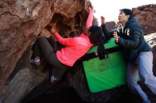 Bouldering in Hueco Tanks on 12/15/2019 with Blue Lizard Climbing and Yoga

Filename: SRM_20191215_1237500.jpg
Aperture: f/6.3
Shutter Speed: 1/250
Body: Canon EOS-1D Mark II
Lens: Canon EF 16-35mm f/2.8 L