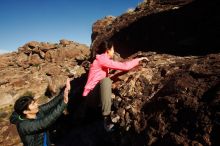 Bouldering in Hueco Tanks on 12/15/2019 with Blue Lizard Climbing and Yoga

Filename: SRM_20191215_1238130.jpg
Aperture: f/16.0
Shutter Speed: 1/250
Body: Canon EOS-1D Mark II
Lens: Canon EF 16-35mm f/2.8 L