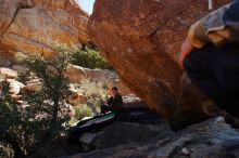 Bouldering in Hueco Tanks on 12/15/2019 with Blue Lizard Climbing and Yoga

Filename: SRM_20191215_1323180.jpg
Aperture: f/9.0
Shutter Speed: 1/250
Body: Canon EOS-1D Mark II
Lens: Canon EF 16-35mm f/2.8 L