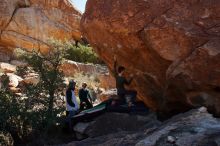 Bouldering in Hueco Tanks on 12/15/2019 with Blue Lizard Climbing and Yoga

Filename: SRM_20191215_1328480.jpg
Aperture: f/9.0
Shutter Speed: 1/250
Body: Canon EOS-1D Mark II
Lens: Canon EF 16-35mm f/2.8 L