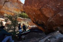 Bouldering in Hueco Tanks on 12/15/2019 with Blue Lizard Climbing and Yoga

Filename: SRM_20191215_1330320.jpg
Aperture: f/9.0
Shutter Speed: 1/250
Body: Canon EOS-1D Mark II
Lens: Canon EF 16-35mm f/2.8 L