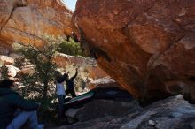 Bouldering in Hueco Tanks on 12/15/2019 with Blue Lizard Climbing and Yoga

Filename: SRM_20191215_1330500.jpg
Aperture: f/9.0
Shutter Speed: 1/250
Body: Canon EOS-1D Mark II
Lens: Canon EF 16-35mm f/2.8 L