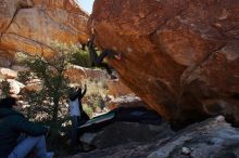 Bouldering in Hueco Tanks on 12/15/2019 with Blue Lizard Climbing and Yoga

Filename: SRM_20191215_1331030.jpg
Aperture: f/9.0
Shutter Speed: 1/250
Body: Canon EOS-1D Mark II
Lens: Canon EF 16-35mm f/2.8 L